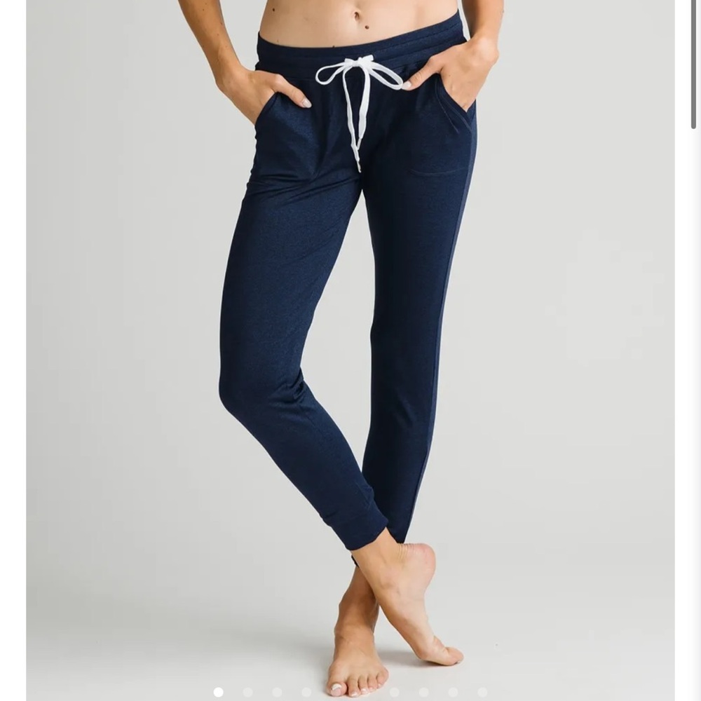 Zyia Navy Cozy Joggers